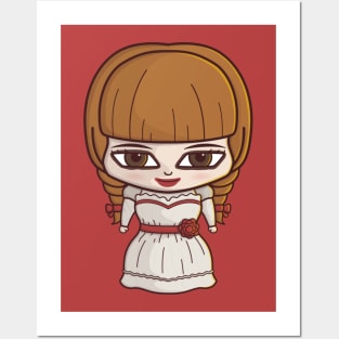 ANNABELLE THE HAUNTED DOLL CHIBI Posters and Art